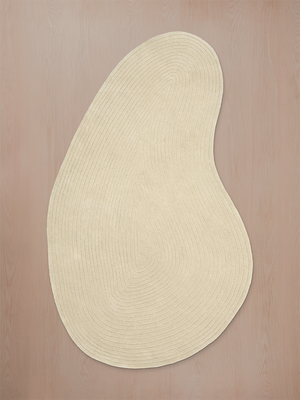 Keen Hand-tufted Wool Rug - Beige