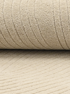 Keen Hand-tufted Wool Rug - Beige