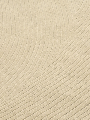 Keen Hand-tufted Wool Rug - Beige