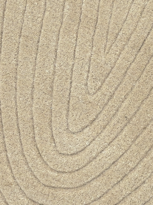 Keen Hand-tufted Wool Rug - Beige