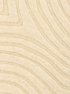 Victoria Hand-tufted Wool Rug - Beige