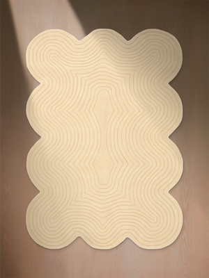 Victoria Hand-tufted Wool Rug - Beige