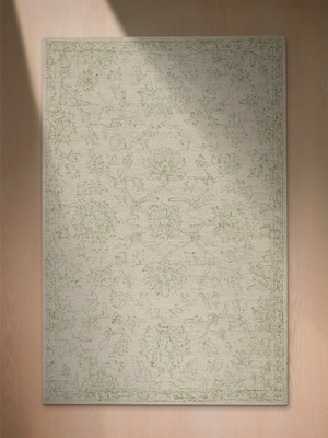Darya Hand-tufted Wool Persian Rug - Green