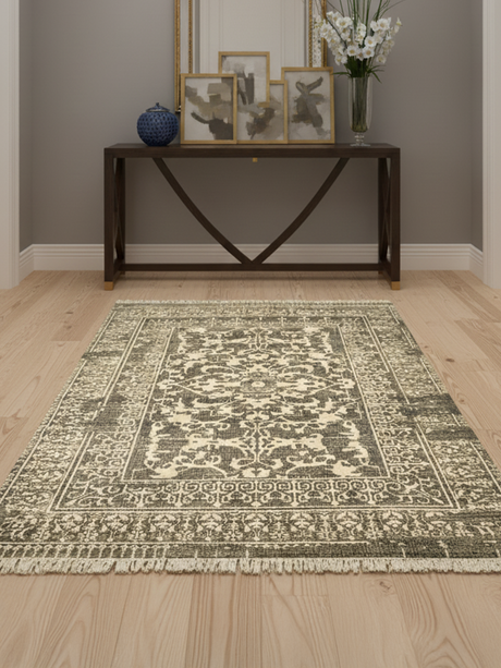 Nariza Hand-knotted Wool-Silk Rug