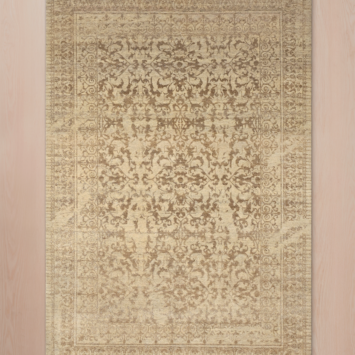 Laleh Hand-knotted Wool-Silk Rug – FABLEROOM