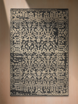 Nazneen Hand-knotted Wool-Silk Rug