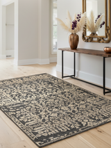 Nazneen Hand-knotted Wool-Silk Rug