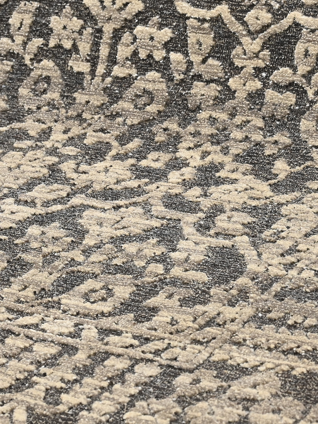 Nazneen Hand-knotted Wool-Silk Rug