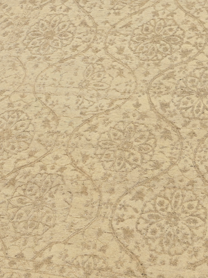 Shirin Hand-knotted Wool-Silk Persian Rug - Beige
