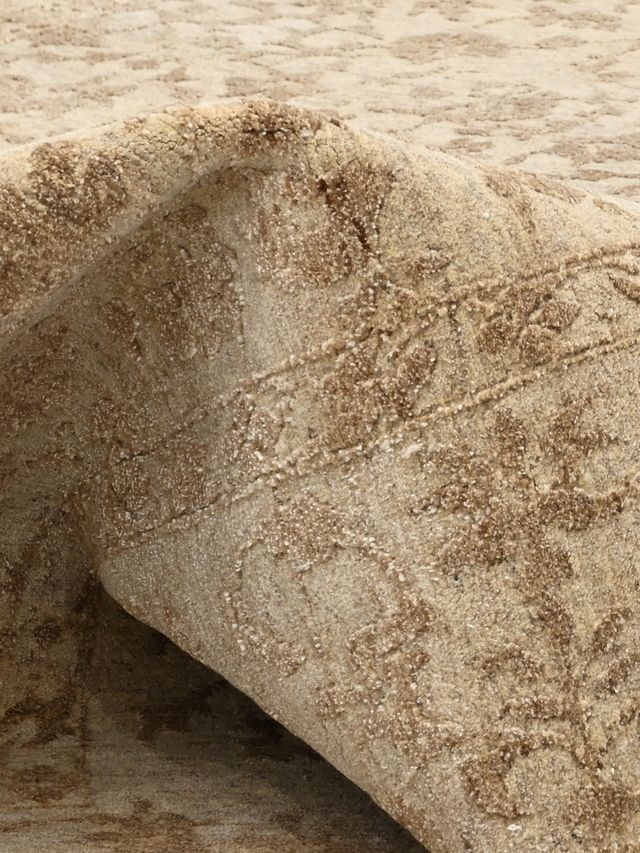 Mahtab Hand-knotted Wool-Silk Rug