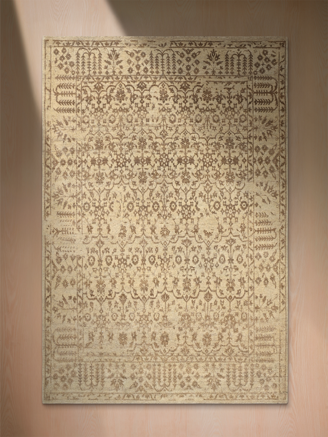Cyra Hand-knotted Wool-Silk Rug