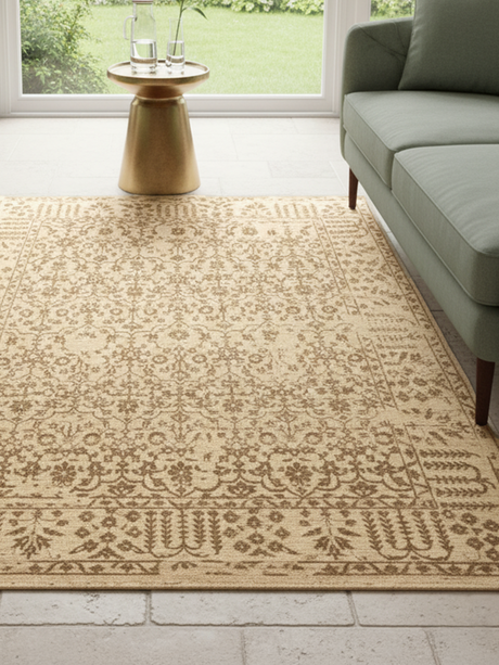 Cyra Hand-knotted Wool-Silk Rug