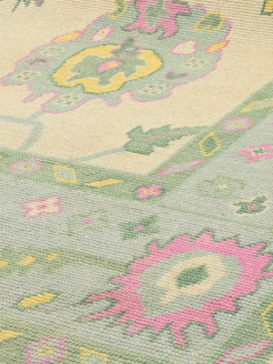 Golnar Hand-knotted Wool Persian Rug - Off-White