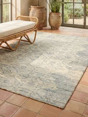 Mani Hand-knotted Wool Persian Rug - Grey