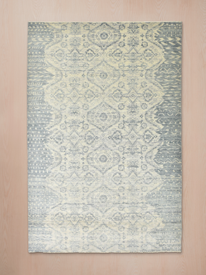 Mani Hand-knotted Wool Persian Rug - Grey