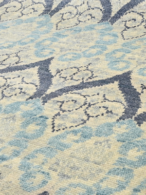 Reverie Hand-knotted Wool Persian Rug - Grey