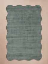 Aniera Hand-woven Scalloped Rug