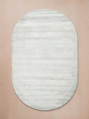 Eiliya Hand-woven Oval Rug - Sage Green