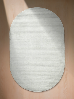 Eiliya Hand-woven Oval Rug - Sage Green
