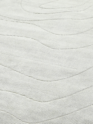 Riyana Hand-woven Organic Rug - Sage Green