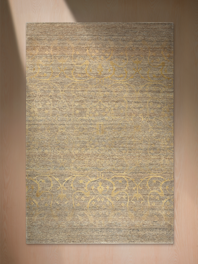 Lucid Hand-knotted Wool & Silk Rug