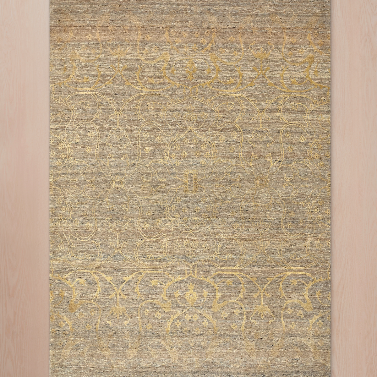 Lucid Hand-knotted Wool & Silk Rug – FABLEROOM