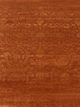 Rustic Aura Hand-knotted Wool & Silk Rug