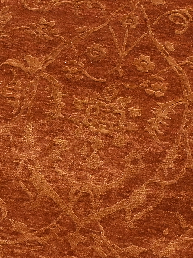 Rustic Aura Hand-knotted Wool & Silk Rug