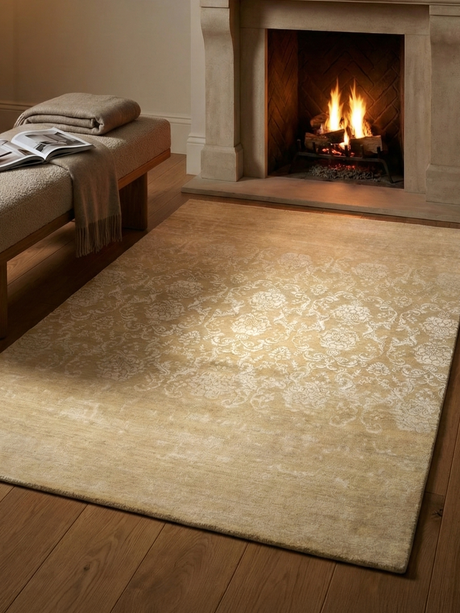 Boheme Hand-knotted Wool & Silk Rug