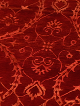 Mohair Hand-knotted Wool & Silk Rug