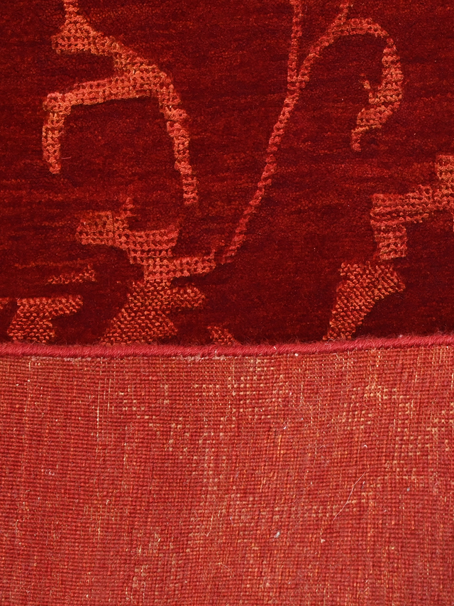 Mohair Hand-knotted Wool & Silk Rug