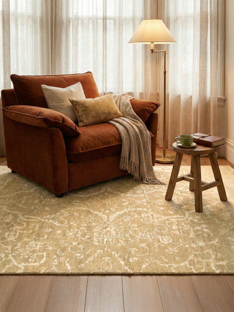 Jean Hand-knotted Wool & Silk Rug