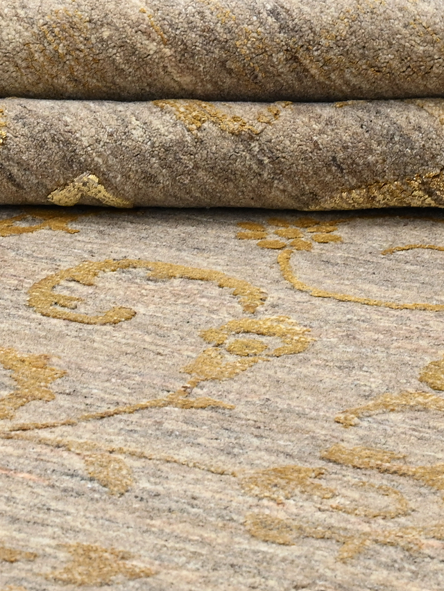 Erbe Hand-knotted Wool & Silk Rug