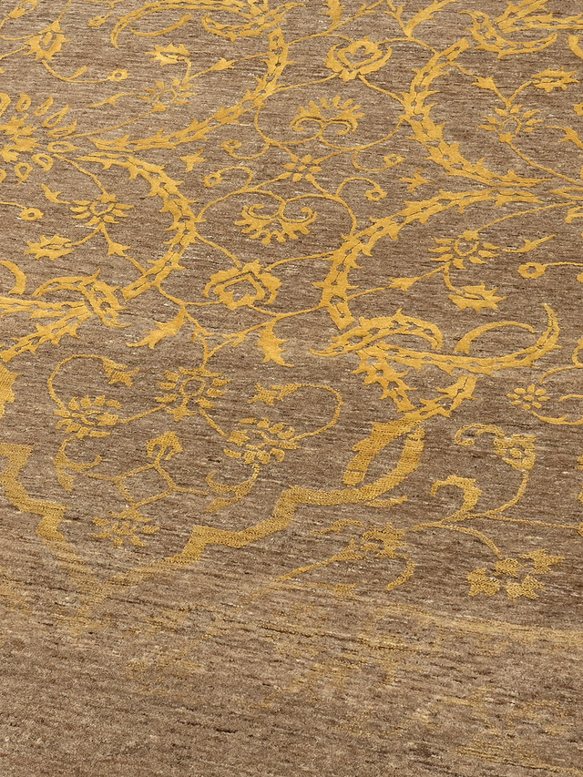 Zuri Hand-knotted Wool & Silk Rug