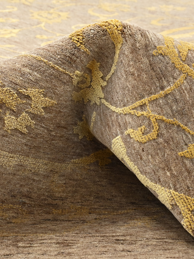 Zuri Hand-knotted Wool & Silk Rug