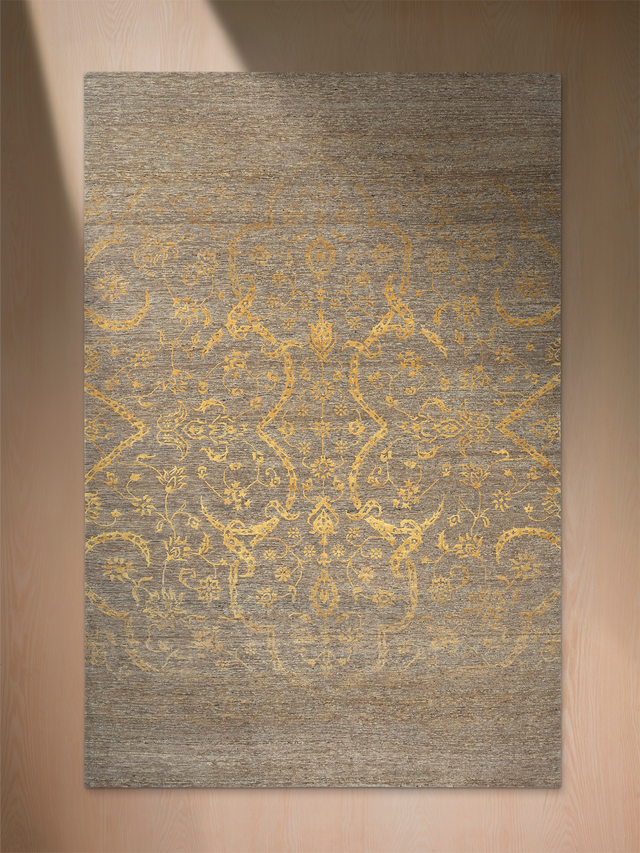 Aprezo Hand-knotted Wool & Silk Rug