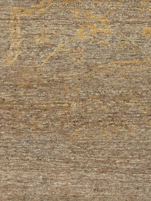 Aprezo Hand-knotted Wool & Silk Persian Rug - Beige