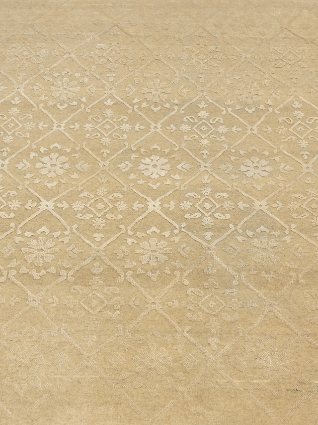 Acar Hand-knotted Wool & Silk Rug