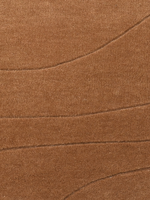 Hina Hand-tufted Wool Rug - Brown