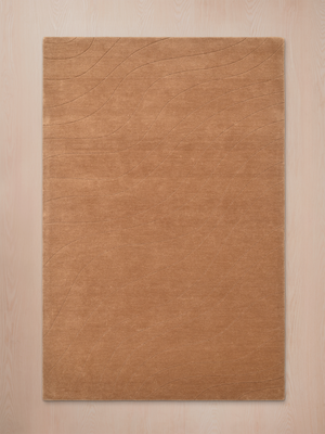 Hina Hand-tufted Wool Rug - Brown