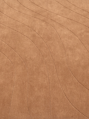 Hina Hand-tufted Wool Rug - Brown