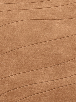 Hina Hand-tufted Wool Rug - Brown