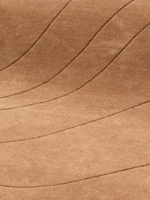 Hina Hand-tufted Wool Rug - Brown