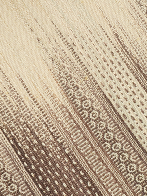 Anne Hand-woven Wool Kilim Rug - Beige