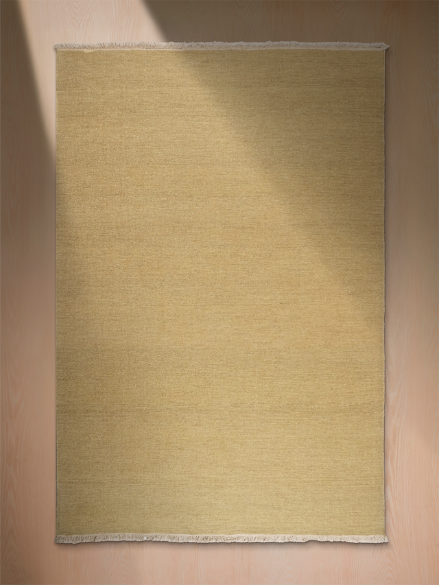 Dugald Soumak Weave Hand-woven Wool Rug - Beige