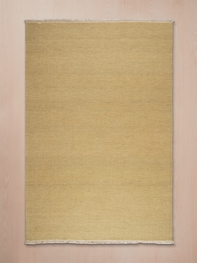 Dugald Soumak Weave Hand-woven Wool Rug - Beige