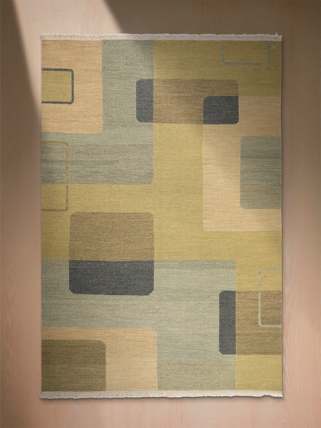 Pranaya Soumak Weave Hand-woven Wool Rug