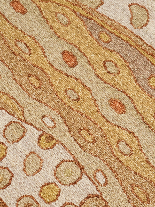 Silenat Soumak Weave Hand-woven Wool Rug