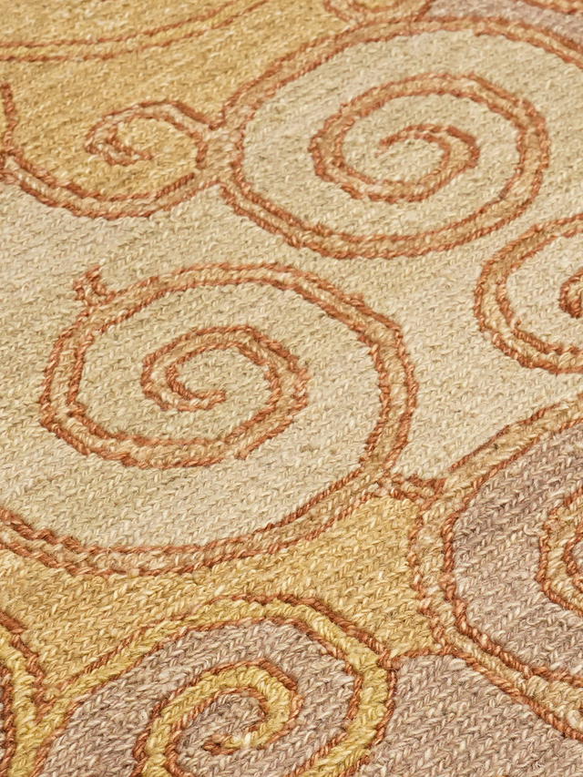 Silenat Soumak Weave Hand-woven Wool Rug