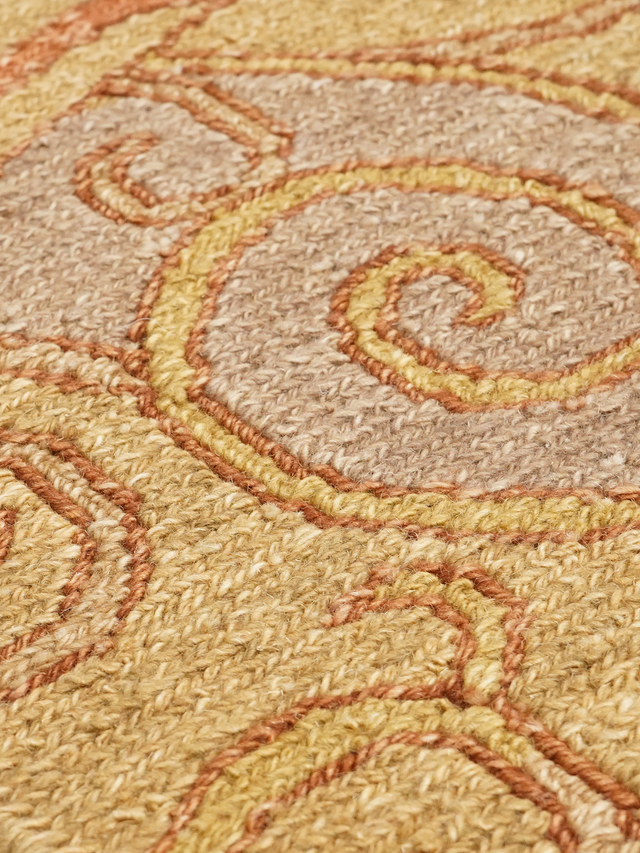 Silenat Soumak Weave Hand-woven Wool Rug